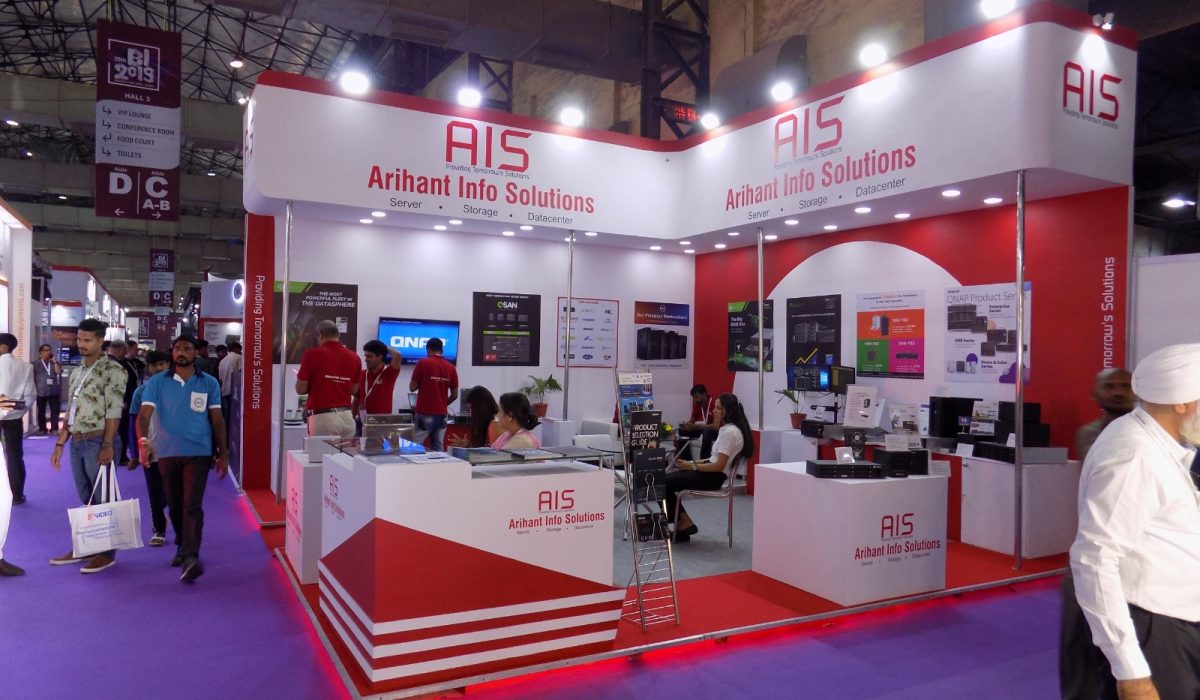 Exhibition booth in UK