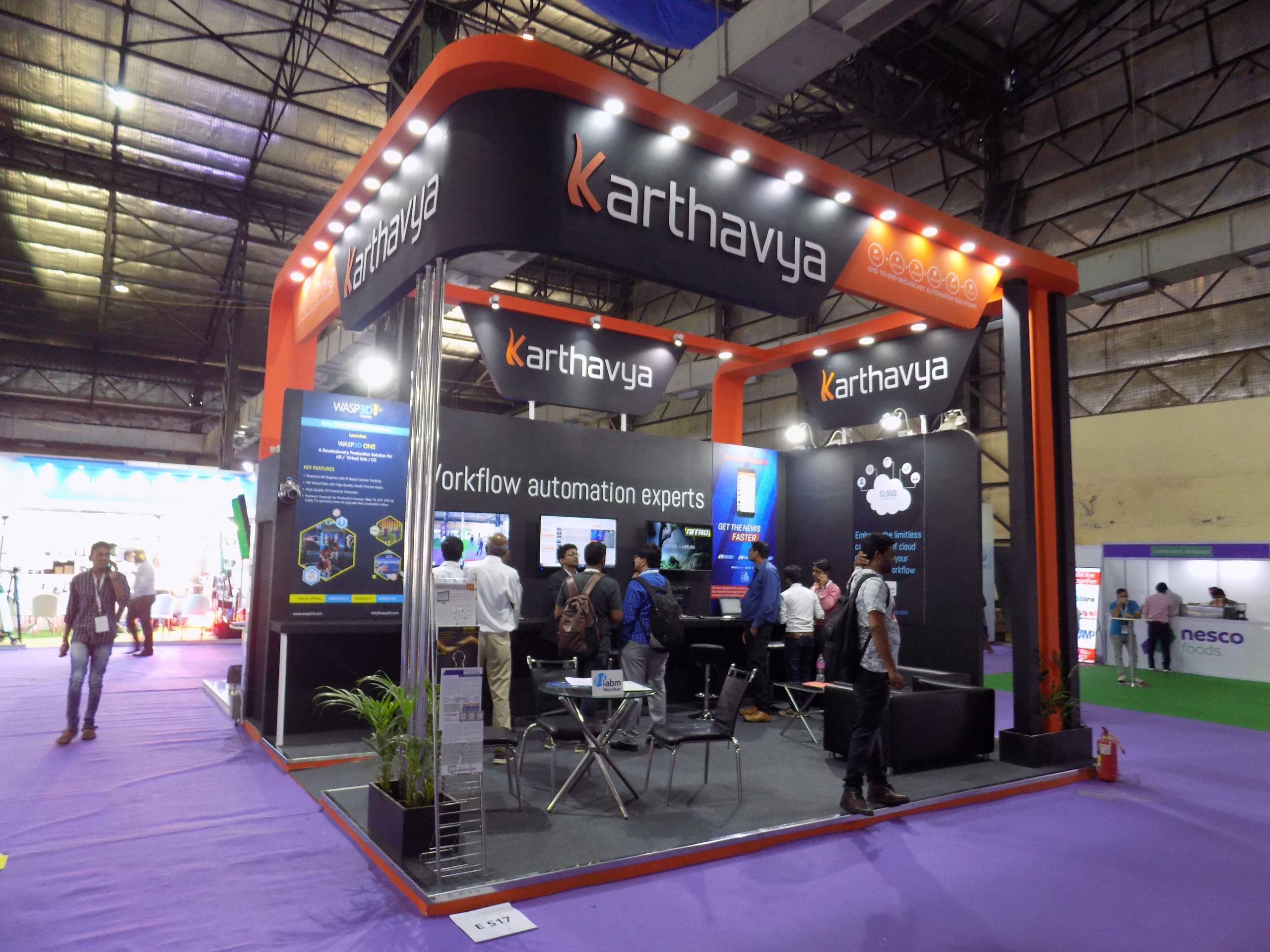 Booth builder in UK